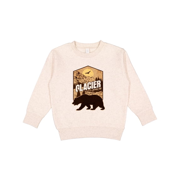 Inktastic Glacier National Park Vacation Toddler Sweatshirt