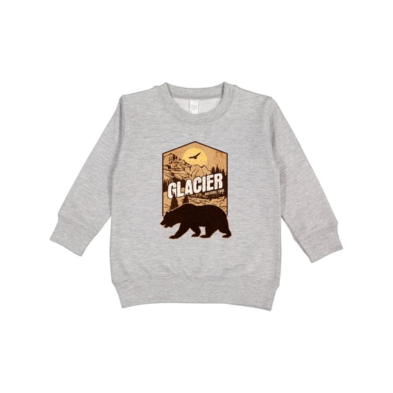 Inktastic Glacier National Park Vacation Toddler Sweatshirt
