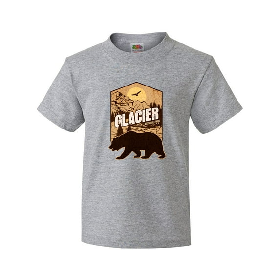 Inktastic Glacier National Park Vacation Youth T-Shirt