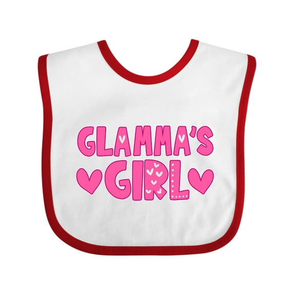 Inktastic Glamma's Girl Girls Baby Bib