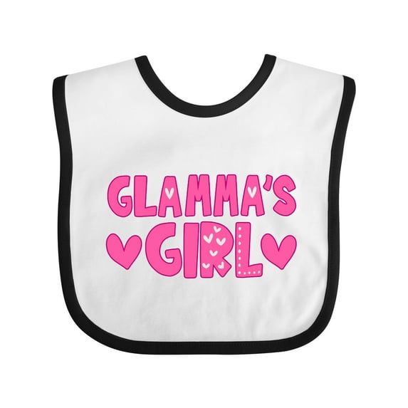 Inktastic Glamma's Girl Girls Baby Bib