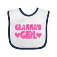 thumbnail image 1 of Inktastic Glamma's Girl Girls Baby Bib, 1 of 4