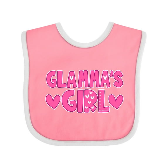 Inktastic Glamma's Girl Girls Baby Bib