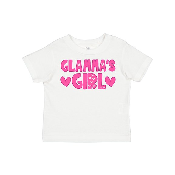 Inktastic Glamma's Girl Gift Girls Toddler T-Shirt