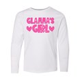 thumbnail image 1 of Inktastic Glamma's Girl Long Sleeve Youth T-Shirt, 1 of 5