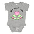 thumbnail image 1 of Inktastic Glamma's Girl Heart Flowers Girls Baby Bodysuit, 1 of 5