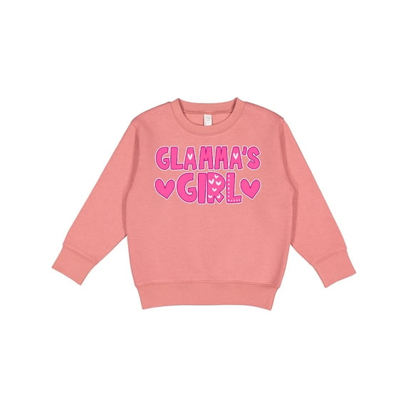 Inktastic Glamma's Girl Toddler Sweatshirt