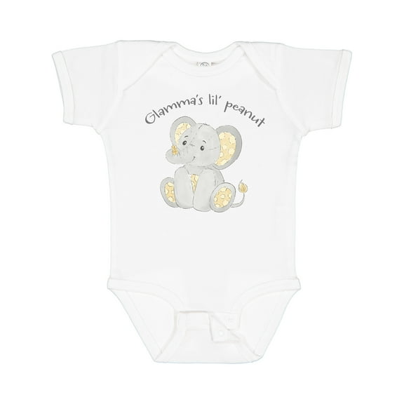 Inktastic Glamma's Little Peanut Boys or Girls Baby Bodysuit