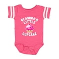 thumbnail image 1 of Inktastic Glammas Little Cupcake Girls Baby Bodysuit, 1 of 5