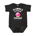 thumbnail image 1 of Inktastic Glammas Little Cupcake Girls Baby Bodysuit, 1 of 5