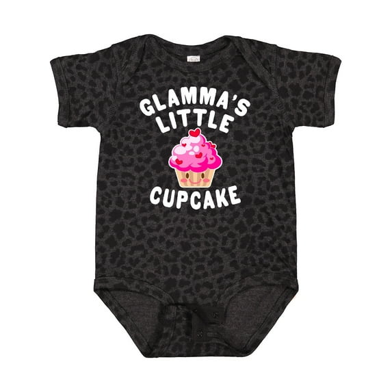Inktastic Glammas Little Cupcake Girls Baby Bodysuit