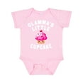 thumbnail image 1 of Inktastic Glammas Little Cupcake Girls Baby Bodysuit, 1 of 5