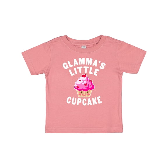 Inktastic Glammas Little Cupcake Girls Baby T-Shirt