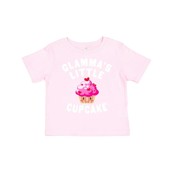 Inktastic Glammas Little Cupcake Girls Toddler T-Shirt