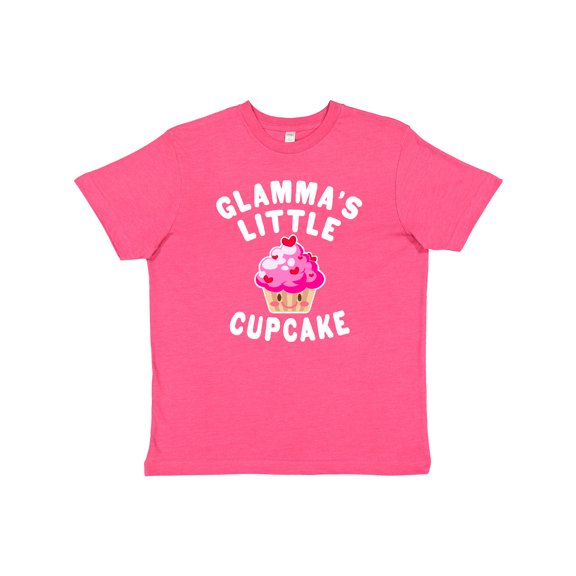 Inktastic Glammas Little Cupcake Youth T-Shirt