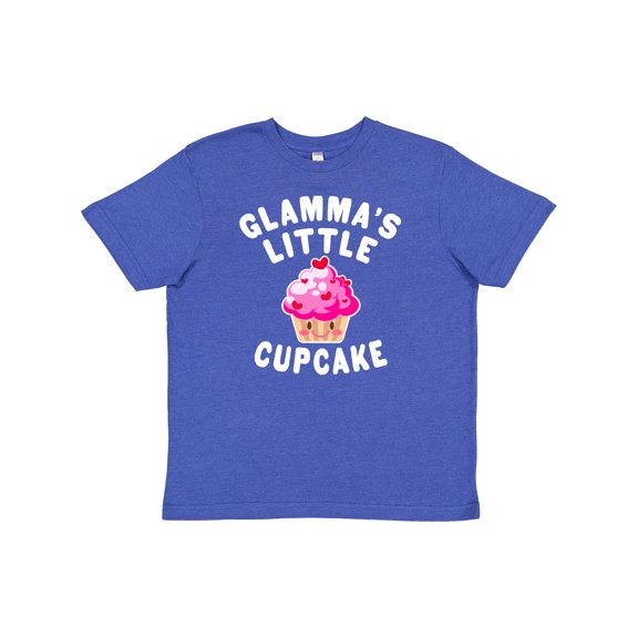 Inktastic Glammas Little Cupcake Youth T-Shirt