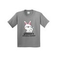 thumbnail image 1 of Inktastic Glammas Snuggle Bunny Easter Youth T-Shirt, 1 of 5