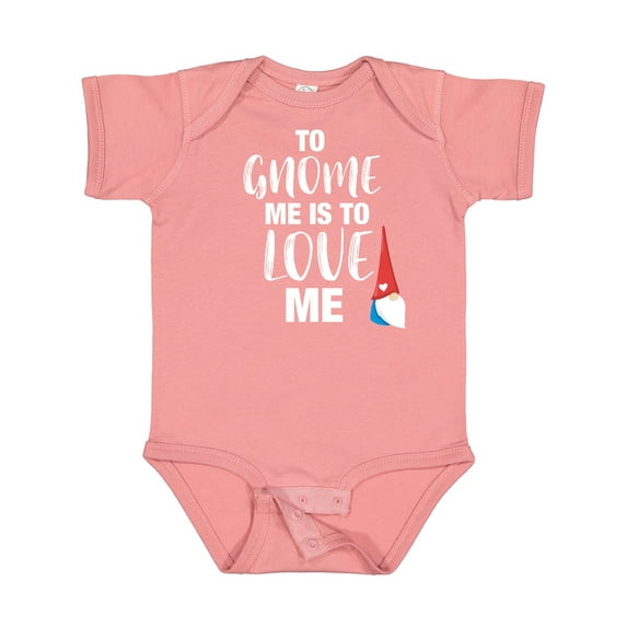 Inktastic Gnome Me Love Me Girls Baby Bodysuit