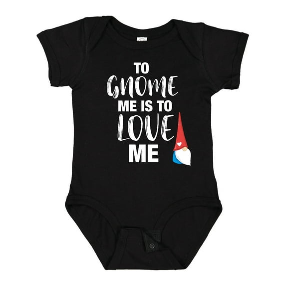 Inktastic Gnome Me Love Me Girls Baby Bodysuit