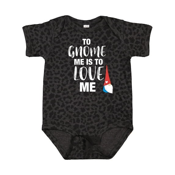 Inktastic Gnome Me Love Me Girls Baby Bodysuit