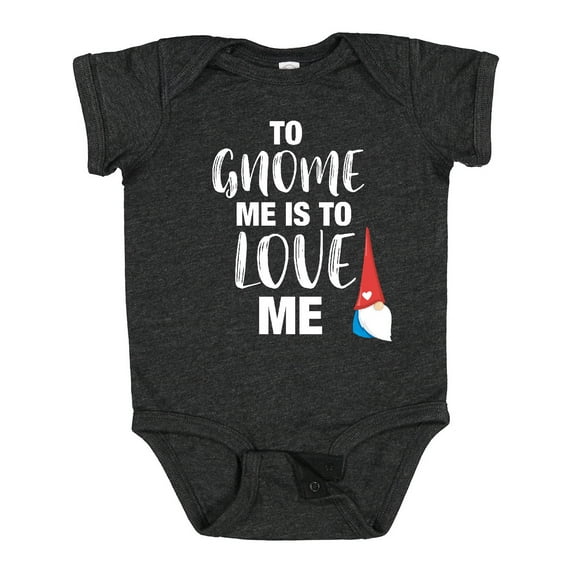 Inktastic Gnome Me Love Me Girls Baby Bodysuit
