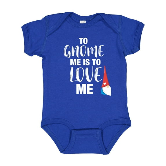 Inktastic Gnome Me Love Me Girls Baby Bodysuit