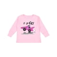 thumbnail image 1 of Inktastic Go Go Go Pink Racing Car Boys or Girls Long Sleeve Toddler T-Shirt, 1 of 5