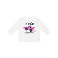 thumbnail image 1 of Inktastic Go Go Go Pink Racing Car Boys or Girls Long Sleeve Toddler T-Shirt, 1 of 5