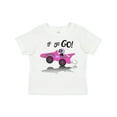 thumbnail image 1 of Inktastic Go Go Go Pink Racing Car Boys or Girls Toddler T-Shirt, 1 of 5