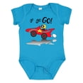 thumbnail image 1 of Inktastic Go Go Go Red Racing Car Boys or Girls Baby Bodysuit, 1 of 5