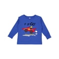 thumbnail image 1 of Inktastic Go Go Go Red Racing Car Boys or Girls Long Sleeve Toddler T-Shirt, 1 of 5