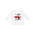 thumbnail image 1 of Inktastic Go Go Go Red Racing Car Boys or Girls Long Sleeve Toddler T-Shirt, 1 of 5