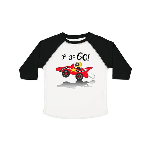 Inktastic Go Go Go Red Racing Car Boys or Girls Toddler T-Shirt