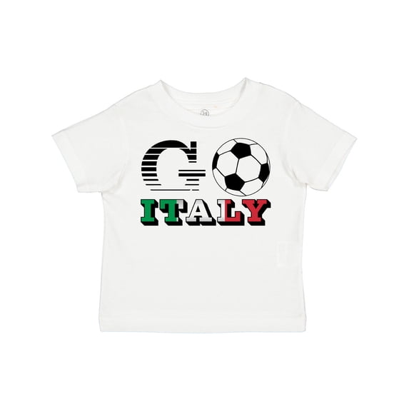 Inktastic Go, Italy- Soccer, Football Boys or Girls Toddler T-Shirt