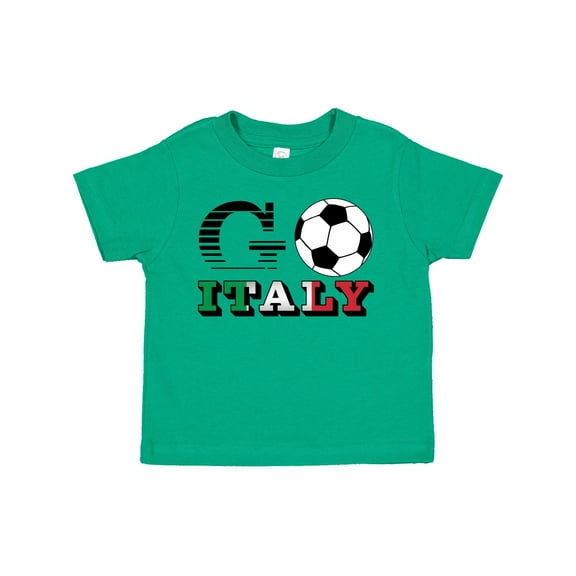 Inktastic Go, Italy- Soccer, Football Boys or Girls Toddler T-Shirt