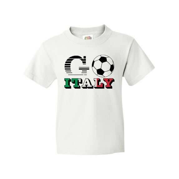 Inktastic Go, Italy- Soccer, Football Youth T-Shirt