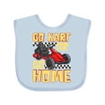 thumbnail image 1 of Inktastic Go Kart Funny Go Karting Boys or Girls Baby Bib, 1 of 4