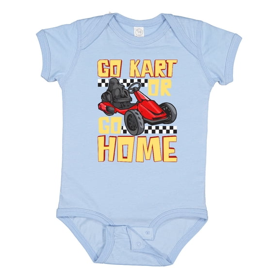 Inktastic Go Kart Funny Go Karting Boys or Girls Baby Bodysuit