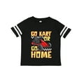 thumbnail image 1 of Inktastic Go Kart Funny Go Karting Boys or Girls Toddler T-Shirt, 1 of 5