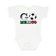 thumbnail image 1 of Inktastic Go, Mexico- Soccer, Football Boys or Girls Baby Bodysuit, 1 of 5