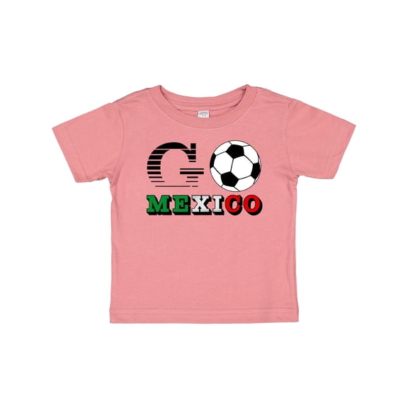 Inktastic Go, Mexico Soccer, Football Boys or Girls Baby T-Shirt