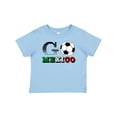 thumbnail image 1 of Inktastic Go, Mexico Soccer, Football Boys or Girls Baby T-Shirt, 1 of 5