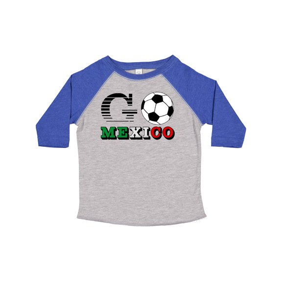 Inktastic Go, Mexico Soccer, Football Boys or Girls Toddler T-Shirt