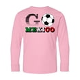 thumbnail image 1 of Inktastic Go, Mexico Soccer, Football Long Sleeve Youth T-Shirt, 1 of 5