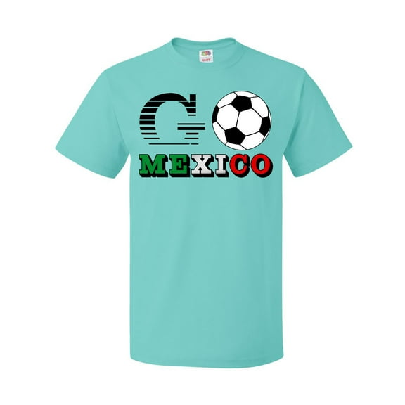 Inktastic Go, Mexico- Soccer, Football T-Shirt