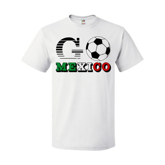 Inktastic Go, Mexico- Soccer, Football T-Shirt