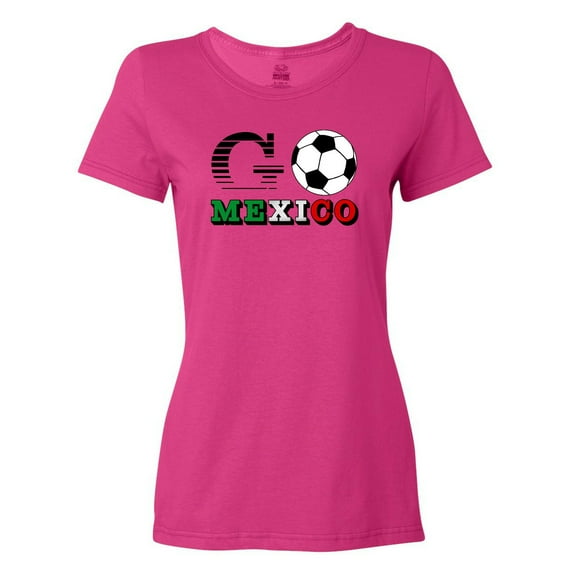 Inktastic Go, Mexico- Soccer, Football Women's T-Shirt