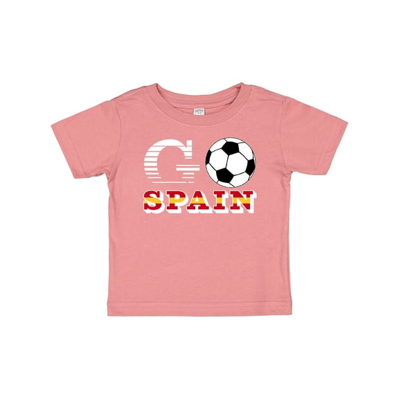 Inktastic Go, Spain- Soccer, Football Boys or Girls Baby T-Shirt
