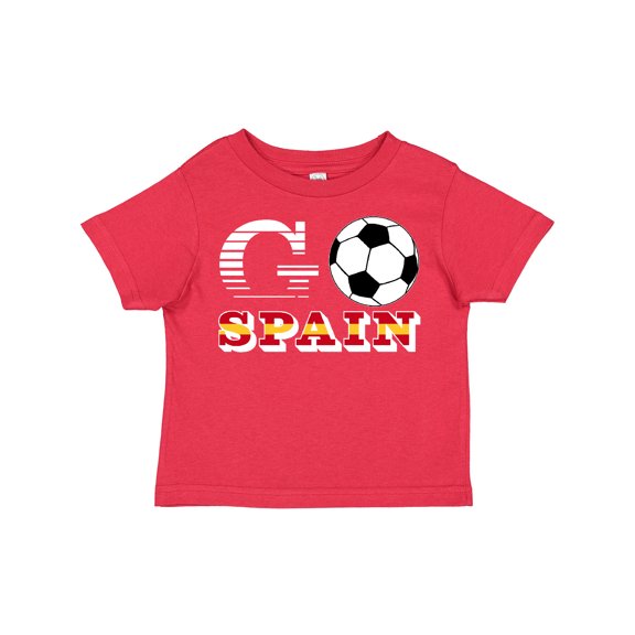 Inktastic Go, Spain- Soccer, Football Boys or Girls Toddler T-Shirt
