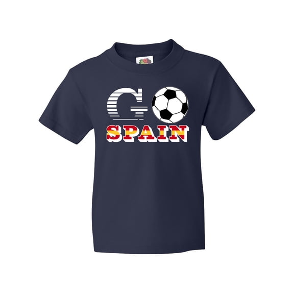 Inktastic Go, Spain- Soccer, Football Youth T-Shirt